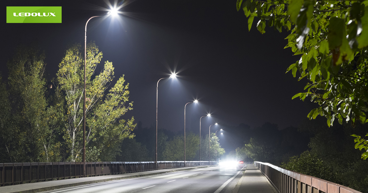 Intelligente Straßenbeleuchtung